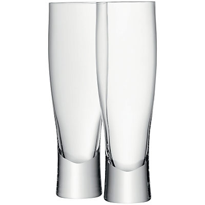 LSA International Bar Collection Lager Glass, Set of 2 LSA International Bar Collection Lager Glass, Set of 2